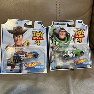 Toy Story 4 Hot Wheels Cars # 1-8 New in boxes